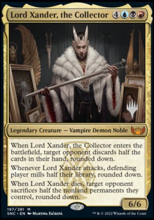 Lord Xander, the Collector (Promo Pack) [Streets of New Capenna Promos] | Lots Moore NSW