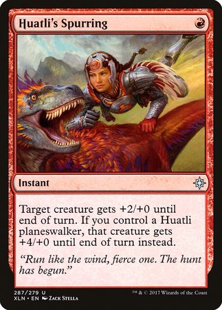 Huatli's Spurring [Ixalan] | Lots Moore NSW