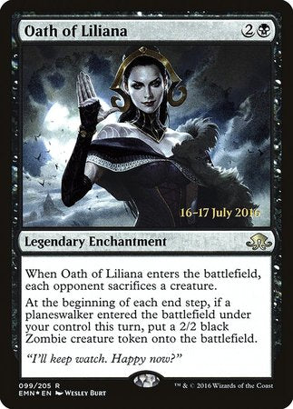 Oath of Liliana [Eldritch Moon Promos] | Lots Moore NSW