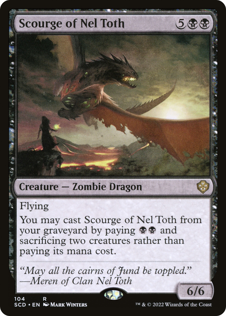 Scourge of Nel Toth [Starter Commander Decks] | Lots Moore NSW