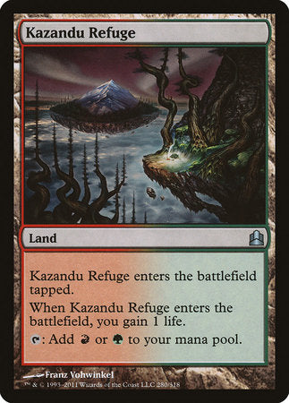 Kazandu Refuge [Commander 2011] | Lots Moore NSW