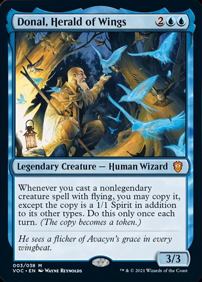 Donal, Herald of Wings [Innistrad: Crimson Vow Commander] | Lots Moore NSW