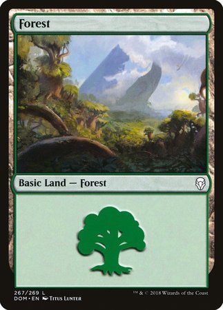 Forest (267) [Dominaria] | Lots Moore NSW