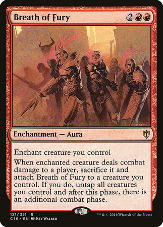 Breath of Fury [Commander 2016] | Lots Moore NSW