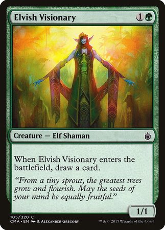 Elvish Visionary [Commander Anthology] | Lots Moore NSW