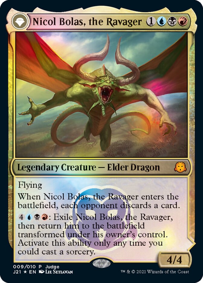 Nicol Bolas, the Ravager [Judge Gift Cards 2021] | Lots Moore NSW