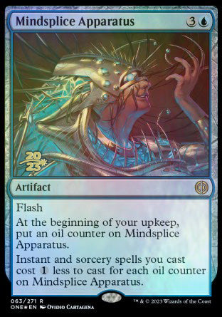 Mindsplice Apparatus [Phyrexia: All Will Be One Prerelease Promos] | Lots Moore NSW