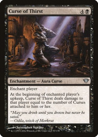 Curse of Thirst [Dark Ascension] | Lots Moore NSW