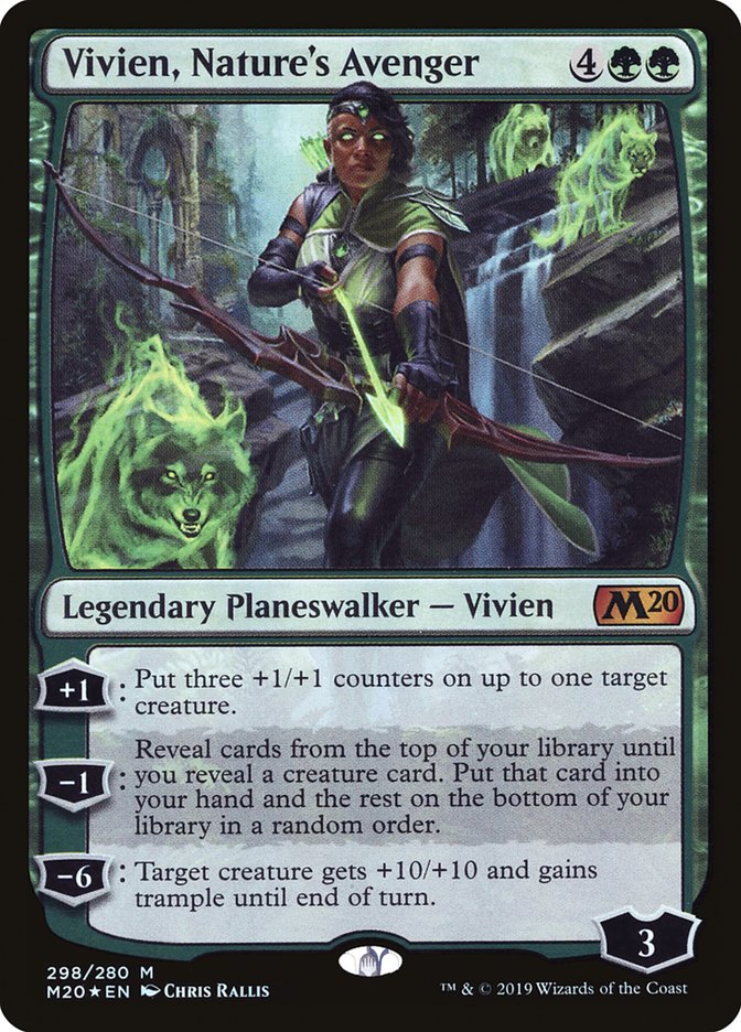 Vivien, Nature's Avenger [Core Set 2020] | Lots Moore NSW