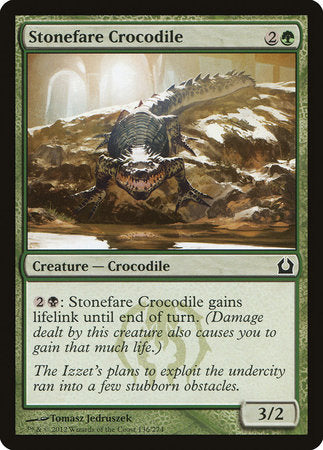 Stonefare Crocodile [Return to Ravnica] | Lots Moore NSW