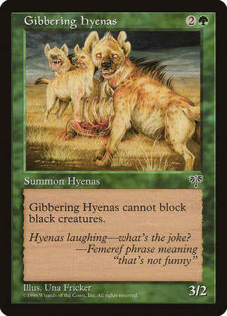 Gibbering Hyenas [Mirage] | Lots Moore NSW