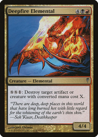 Deepfire Elemental [Coldsnap] | Lots Moore NSW