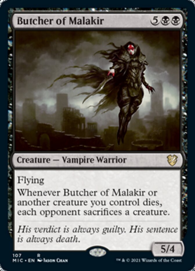 Butcher of Malakir [Innistrad: Midnight Hunt Commander] | Lots Moore NSW