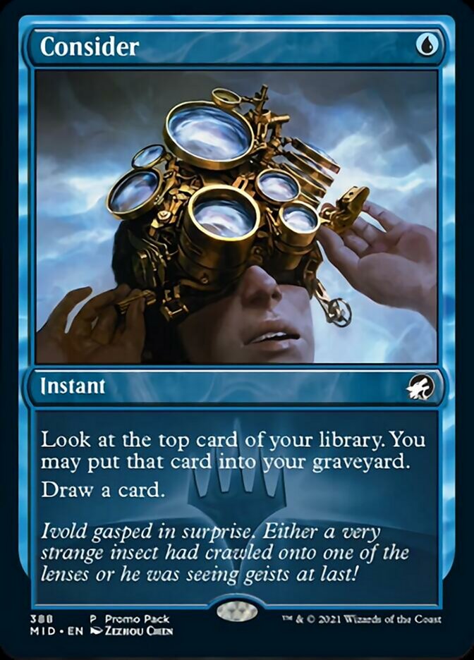 Consider (Promo Pack) [Innistrad: Midnight Hunt Promos] | Lots Moore NSW