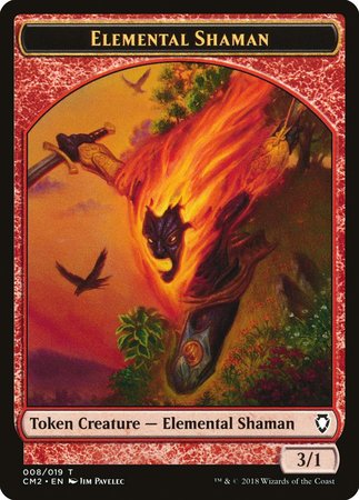 Elemental Shaman Token [Commander Anthology Volume II Tokens] | Lots Moore NSW