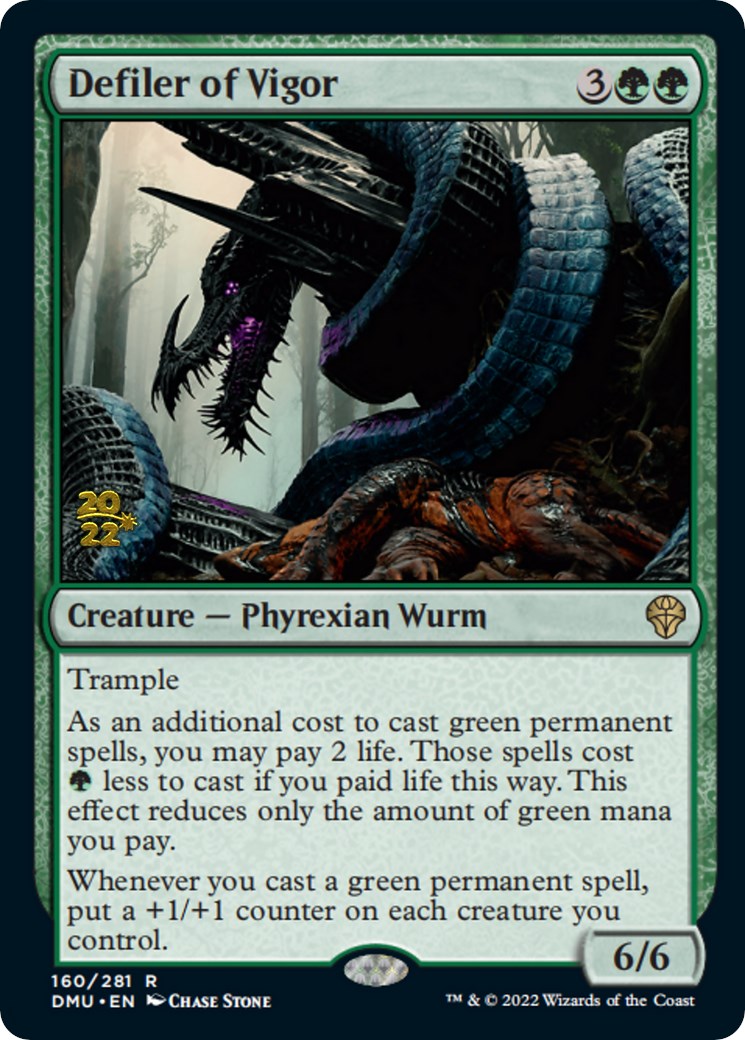 Defiler of Vigor [Dominaria United Prerelease Promos] | Lots Moore NSW