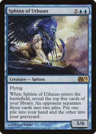 Sphinx of Uthuun [Magic 2012] | Lots Moore NSW