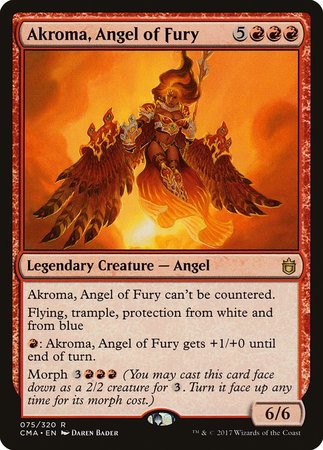 Akroma, Angel of Fury [Commander Anthology] | Lots Moore NSW