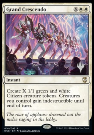 Grand Crescendo (Promo Pack) [Streets of New Capenna Commander Promos] | Lots Moore NSW