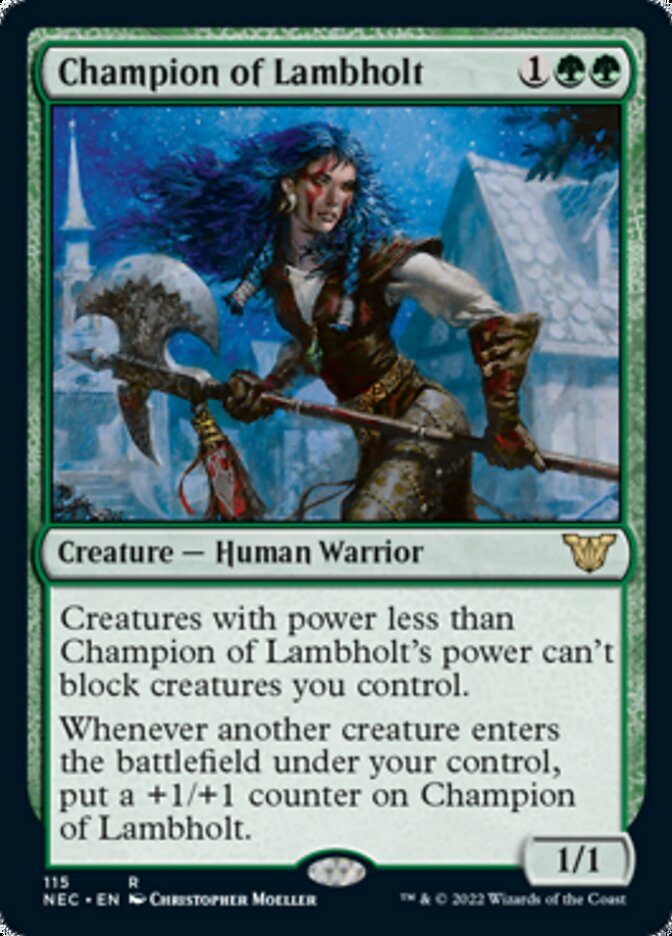 Champion of Lambholt [Kamigawa: Neon Dynasty Commander] | Lots Moore NSW