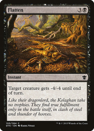Flatten [Dragons of Tarkir] | Lots Moore NSW