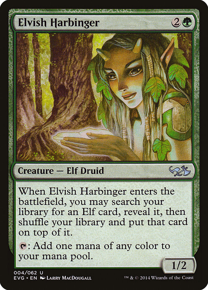 Elvish Harbinger (Elves vs. Goblins) [Duel Decks Anthology] | Lots Moore NSW