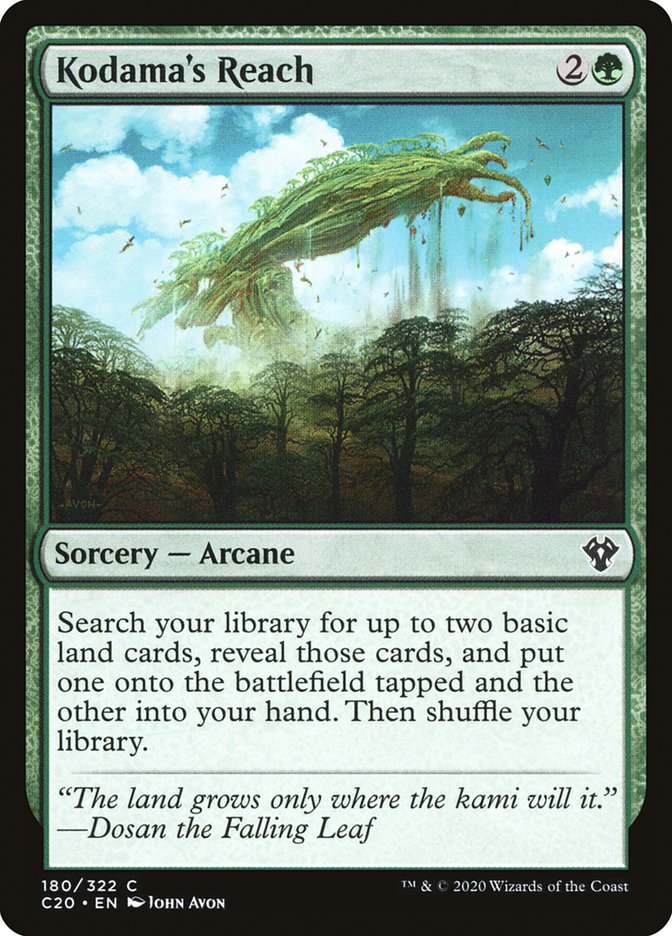 Kodama's Reach [Commander 2020] | Lots Moore NSW