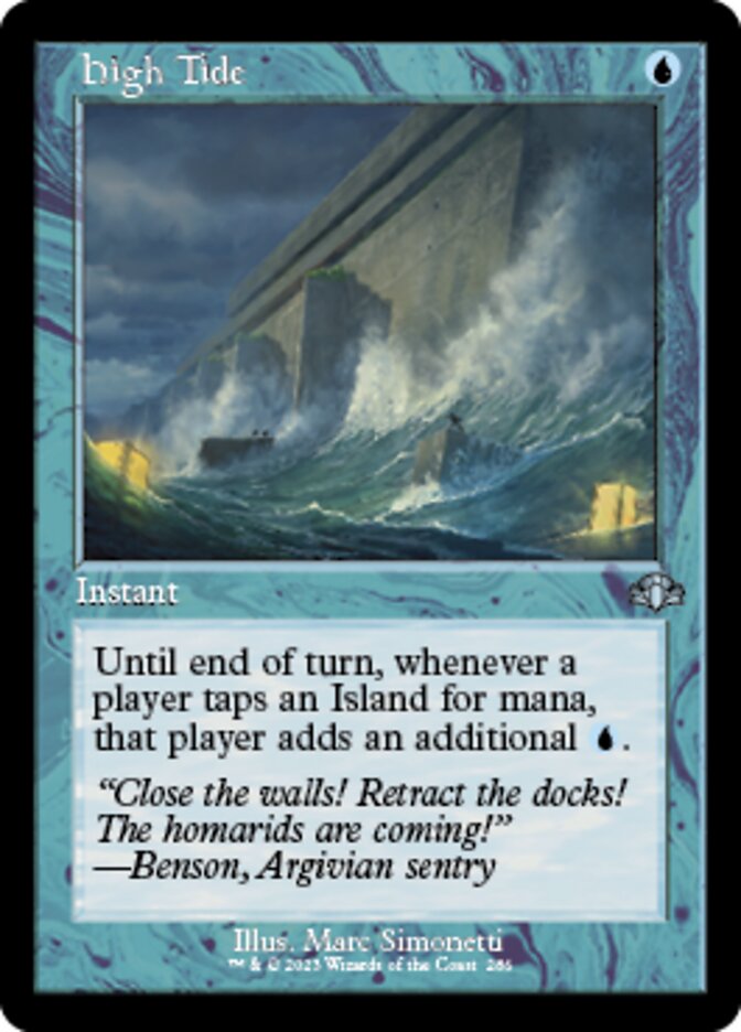High Tide (Retro) [Dominaria Remastered] | Lots Moore NSW