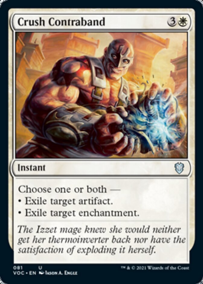 Crush Contraband [Innistrad: Crimson Vow Commander] | Lots Moore NSW