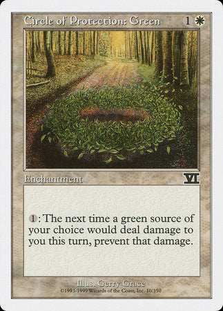 Circle of Protection: Green [Classic Sixth Edition] | Lots Moore NSW