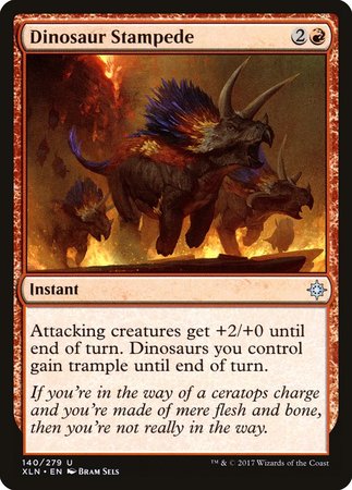 Dinosaur Stampede [Ixalan] | Lots Moore NSW