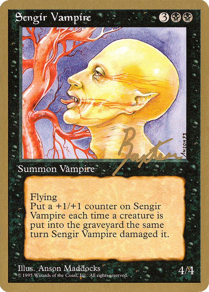 Sengir Vampire (George Baxter) [Pro Tour Collector Set] | Lots Moore NSW