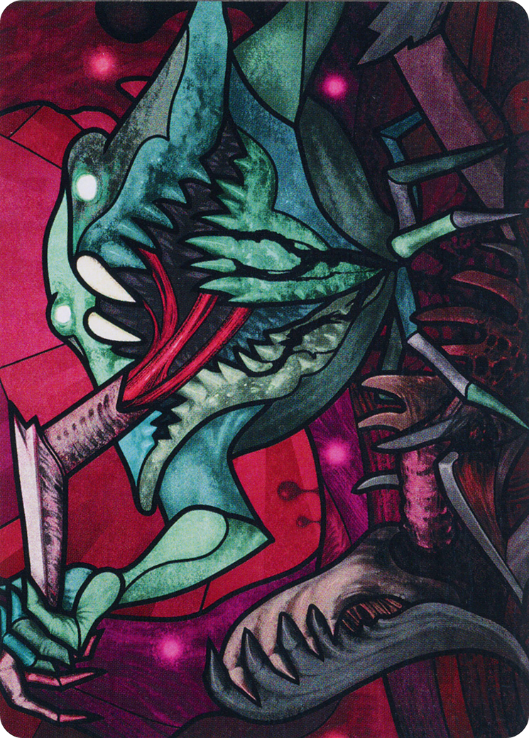 Yargle, Glutton of Urborg Art Card [March of the Machine Art Series] | Lots Moore NSW