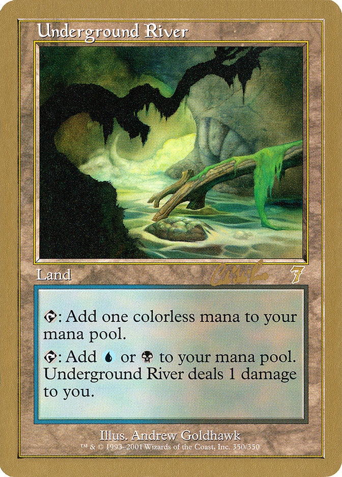 Underground River (Carlos Romao) [World Championship Decks 2002] | Lots Moore NSW