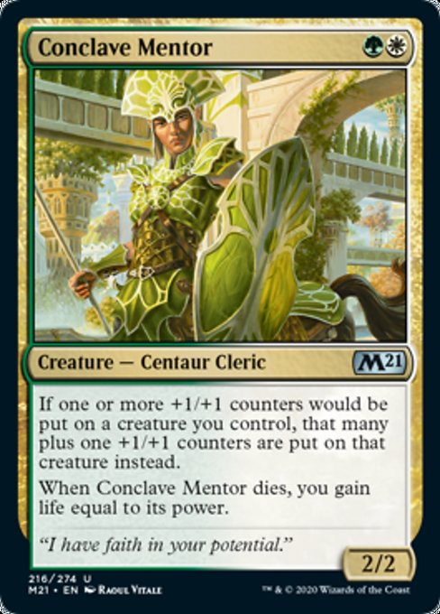 Conclave Mentor [Core Set 2021] | Lots Moore NSW