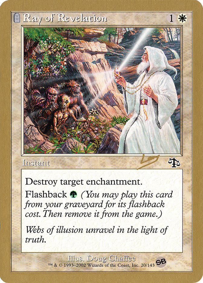 Ray of Revelation (Raphael Levy) (SB) [World Championship Decks 2002] | Lots Moore NSW