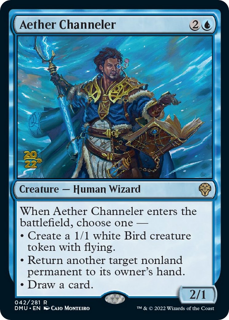 Aether Channeler [Dominaria United Prerelease Promos] | Lots Moore NSW