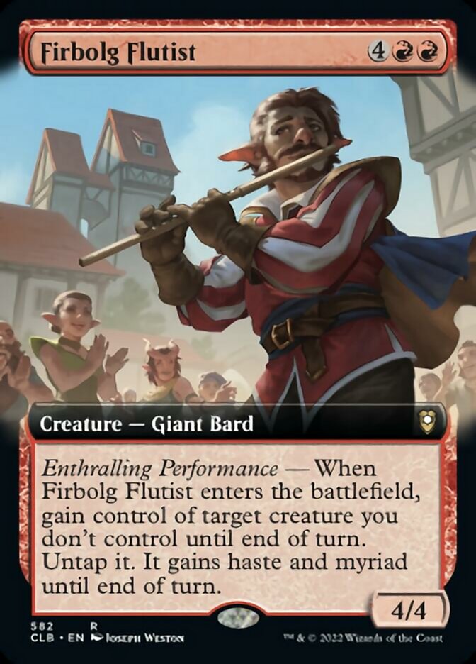 Firbolg Flutist (Extended Art) [Commander Legends: Battle for Baldur's Gate] | Lots Moore NSW