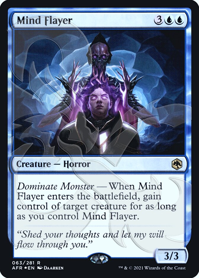 Mind Flayer (Ampersand Promo) [Dungeons & Dragons: Adventures in the Forgotten Realms Promos] | Lots Moore NSW