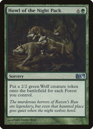 Howl of the Night Pack [Magic 2010] | Lots Moore NSW