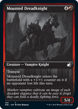 Mounted Dreadknight [Innistrad: Double Feature] | Lots Moore NSW