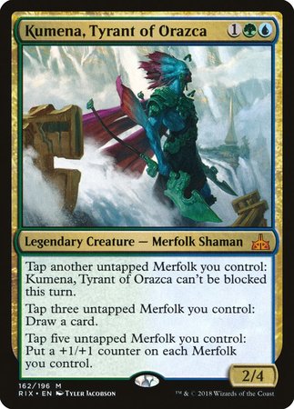 Kumena, Tyrant of Orazca [Rivals of Ixalan] | Lots Moore NSW