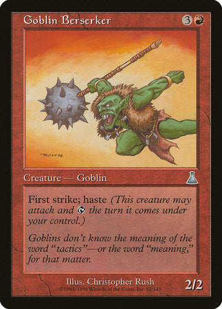 Goblin Berserker [Urza's Destiny] | Lots Moore NSW