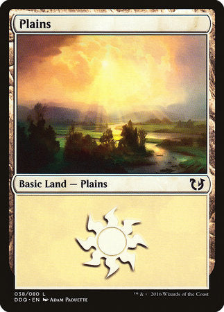 Plains (38) [Duel Decks: Blessed vs. Cursed] | Lots Moore NSW
