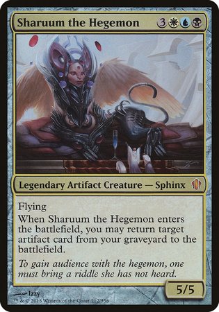 Sharuum the Hegemon (Commander 2013) [Commander 2013 Oversized] | Lots Moore NSW