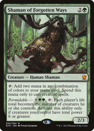 Shaman of Forgotten Ways [Dragons of Tarkir] | Lots Moore NSW