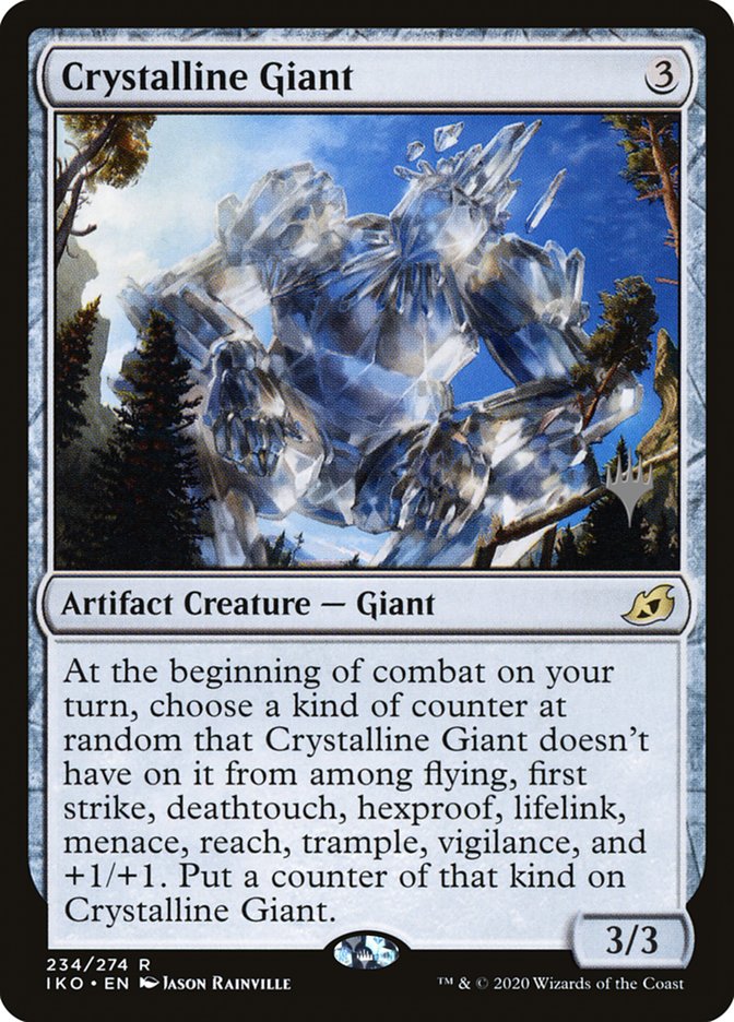 Crystalline Giant (Promo Pack) [Ikoria: Lair of Behemoths Promos] | Lots Moore NSW