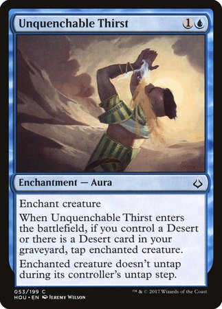 Unquenchable Thirst [Hour of Devastation] | Lots Moore NSW