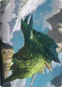 Yasharn, Implacable Earth Art Card [Zendikar Rising Art Series] | Lots Moore NSW