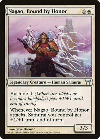 Nagao, Bound by Honor [Champions of Kamigawa] | Lots Moore NSW